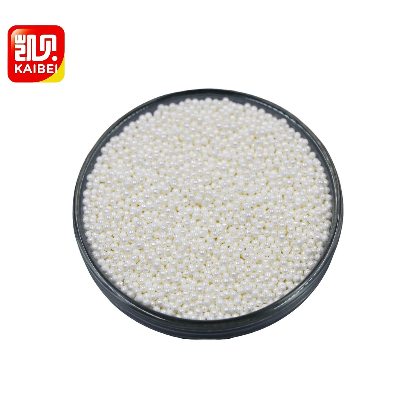 2mm Solid Sweet White Pearly Colored Sugar Beads for Baking Ingredients Bakery Sprinkles for Cake Decorating