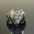 CAOSHI Jewelry Unique Design Marquis Rectangle Zircon Ring Women Girls Fashion Novel Gold Armor Marquis Rings Cool Women