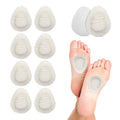 Melenlt Felt Forefoot Pad for High Heels Wear Resistant Self Adhesive Half Size Insole Shoe Cushion