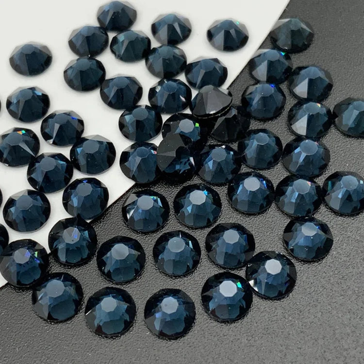 Bling Bling Diamond Hot Fix Rhinestone Bulk Bag Clear AB Color Glass Stone Sticker for Ballroom Decoration