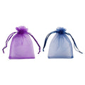 Linna Promotion Sales Custom Print Logo Drawstring Organza Bag 5*7 to 40*60cm for Gifts Coffee Candies
