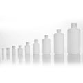 HDPE 1000ml Cylinder Wide Mouth Leakproof ISO13485 Certified Milk-white Transparent Reagent Bottle with PP Screw Cap