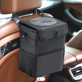 Creative Oxford Fabric Folding Storage Box Durable Waterproof Multipurpose Trash Bin Car Trash Can Bags