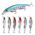 KEWOTE 15g 14.6cm 6 Colors Artificial Hard Minnow Lure ABS Plastic Lifelike Fishing Bait Floating Swimbait