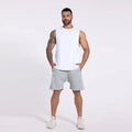 Summer Sleeveless Men's T-shirts Durable Breathable Quick Dry T-shirts Basketball Training T-shirts