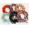 50 Colors African Ghana Plus Size Cotton String Tie on Weightloss  Body Belly Chain Waist Small Beads Jewelry Women Clasp Offer