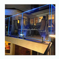 YL METAL Stainless Steel Led Glass Spigots for Balustrades & Handrails-Modern DIY Balcony Safety Railings