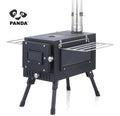Modern Design Portable Wood Burning Titanium Outdoor Multipurpose Folding Burning Wood Burning 304 Stainless Steel Stove Oven
