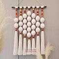 Handmade Bohemian Cotton Wall Tapestry Movable Indoor Living Room Hanging Ornament Art Deco Design