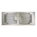 Black Anti Odor Linear Balcony Modern Bathroom Drainage Shower Covers Stainless Steel Floor Drain