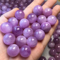 Factory Natural Quartz Crystal Ball Gemstone Crafts Mini Kunzite Small Crystal Sphere for Decoration