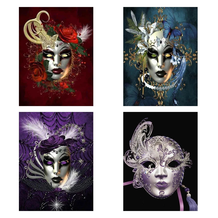 5D Mosaic Full Drill Square/Round Portrait Canvas Painting Wholesale DIY Diamond Embroidery Cross Stitch Home Decor Room Kits