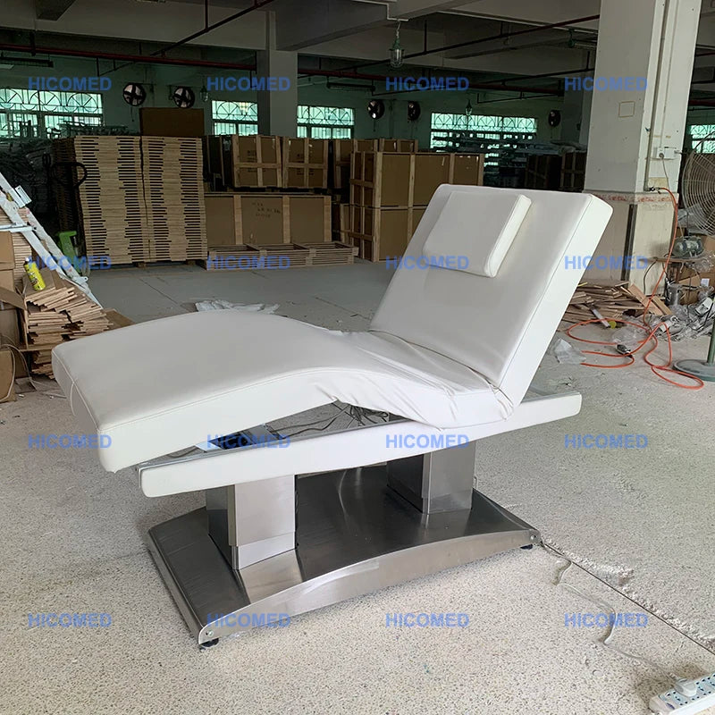 HICOMED Beauty Parlour Furniture Spa Salon Luxury Electric Facial Beauty Bed Automatic Massage Tables