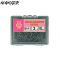 NEWMAJOR 1#-15# Fishing Hook I Was Just Fishing and Sea Fishing High Carbon Steel Fishhook for Sea Bream and Black Snapper