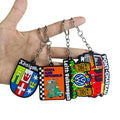High Quality PVC Rubber Key Chain Anime 2D/3D Keychain Accessories Charm Custom