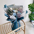 Wholesale Cheap Price Long-lasting Dried Roses Bouquet for Bridal Wedding or Graduation for Valentine's Day