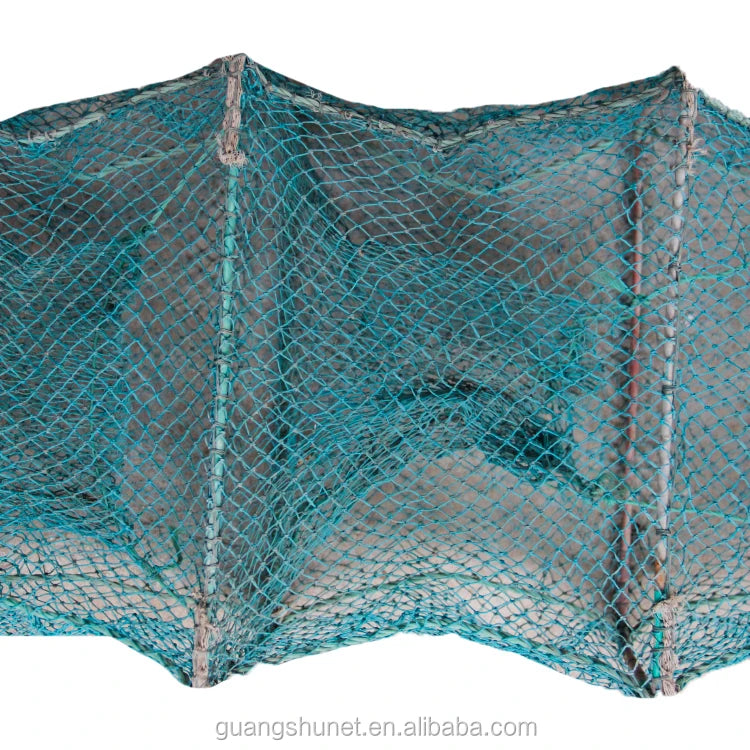 Foldable Lobster Crayfish Crab Crawfish Shrimp Fish Trap Cage Net for Fishing