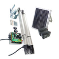 CHISUNG CSSGO-04 Energy Heavy Solar Power Double Remote Automatic Swing Gate Opener for 200kg*2