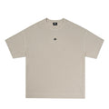 Custom Men's Blank Box Cut Tee T Shirt Heavyweight Cotton Polyester TShirt Oversized Drop Shoulder Crop Waffle T-shirt Men