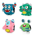 Colorful Cute Monsters Animals Sterling 925 Silver Charm Personalizados