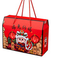 Wholesale 2023 Chinese New Year of the Rabbit Recyclable Cardboard Paper Folders Gift Box with Matt Lamination and UV Coating