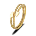 Personalized Wholesale Man Jewelry Stainless Steel Gold Bracelet Bangle Man Bracelet