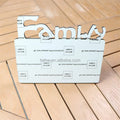 Wholesale Unfinished Family Frame Blank Sublimation MDF Photo Frame Custom Wooden Home Decoration White Environment Friendly 5mm