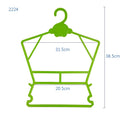 Quality Assurance Plastic Swimsuit Hanger Non-Slip Waterproof Conjoined Hangers for Kids for Wardrobe Bathroom Use Living Room