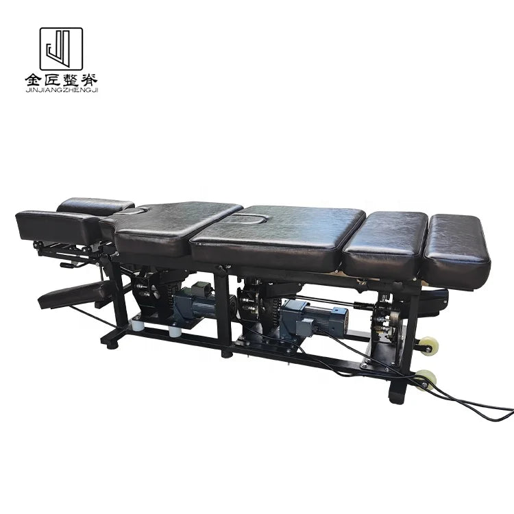 Hospital Adjustable Automatic Metal Osteopathic Treatment Couch Physical Therapy Table Massage Equipment Spine Physiotherapy Gym