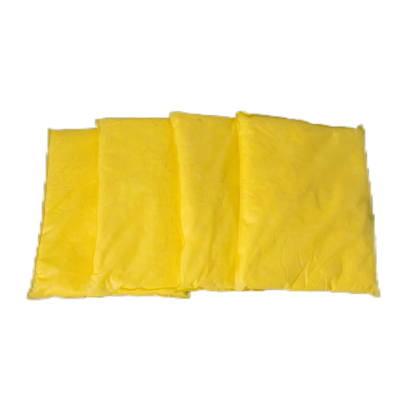 Oilspillpro High Absorption Large 40*50cm Yellow Chemical Absorbent Pillow Spill Liquid Only Cushion Model CHA-PI4050
