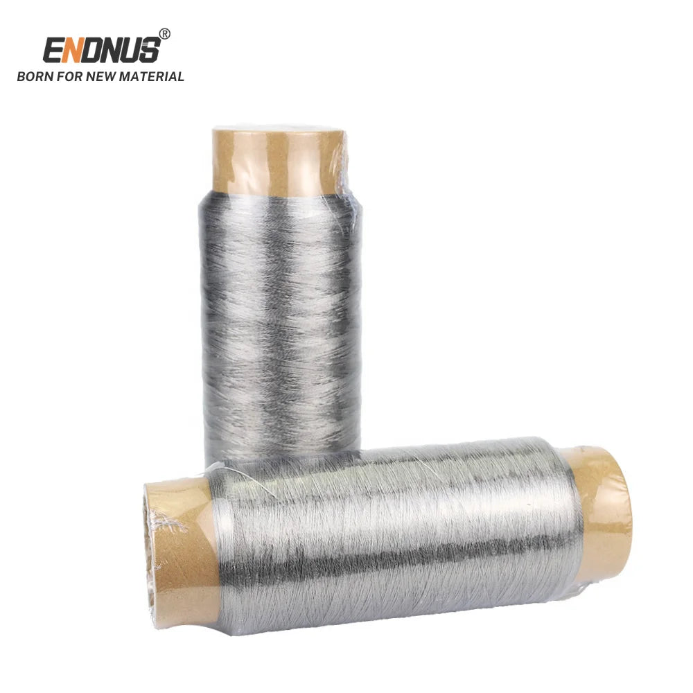 Intelligent Garment Heating Wire Conductive 316L Stainless Steel Sewing Thread