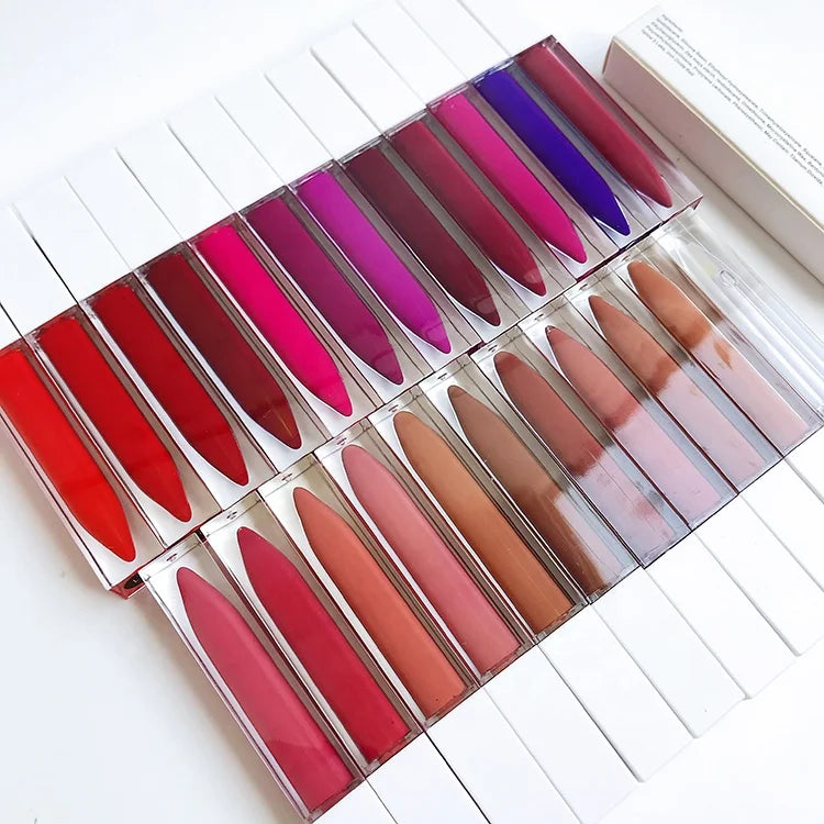 Good Quality Vegan Velvet Matte Lipstick Liquid Lipstick Matte Private Label Purple Matte Lipstick
