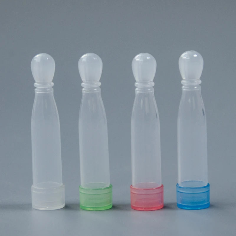 New Double Bin Bowling Secondary Throwing Packaging Materials 1.5ml Water Oil Separation Essence Bottle Water Powder Mixing