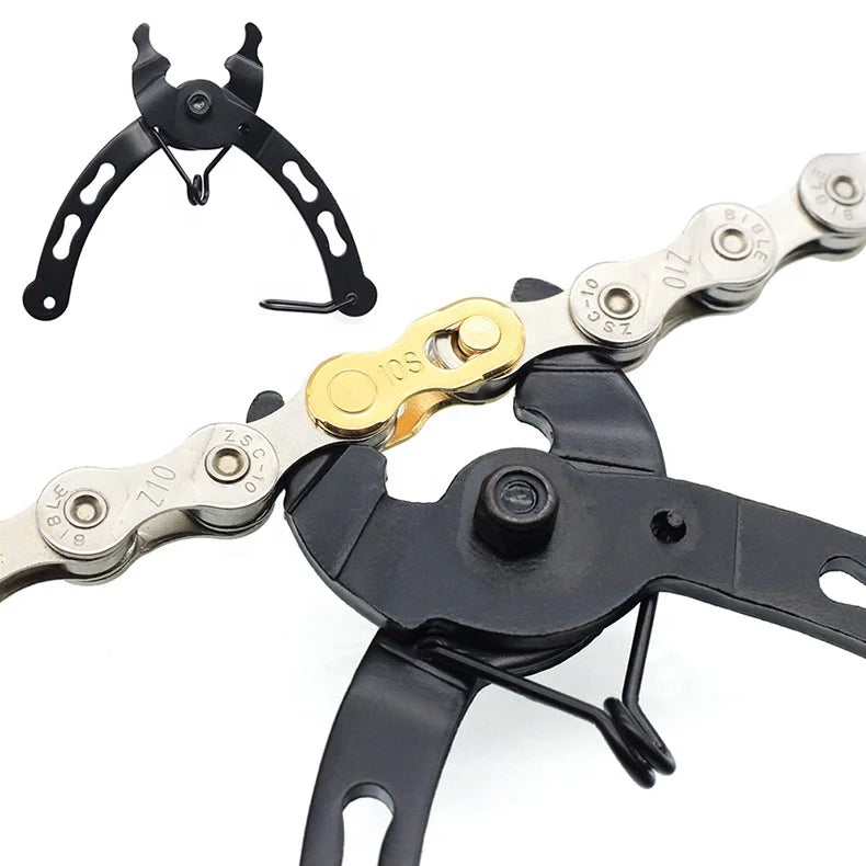 TOOPRE Bicycle Tools 6/8/9 Speed Mountain Bike Chain Quick Release Buckle Disassembly and Installation Tool Wrench Set Tool Kits