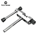 WEST BIKING 6-piece Shop Tool Set Bicycle Extractor Freewheel Remover Spoke Wench Bike Chain Brake & Bottom Bracket Removal Tool