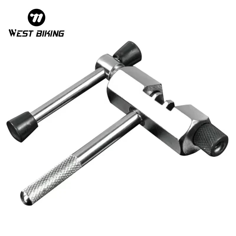 WEST BIKING 6-piece Shop Tool Set Bicycle Extractor Freewheel Remover Spoke Wench Bike Chain Brake & Bottom Bracket Removal Tool