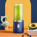 Wholesale Smart Drinkware Portable Mini Juicers 400ml Bottle Handheld Smoothie Mixer Cup Portable Fresh Juicer Blender