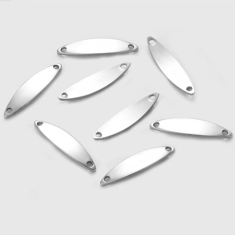 Stainless Steel Bangle Accessory Connectors Blank Bracelets Findings for DIY Jewelry Making