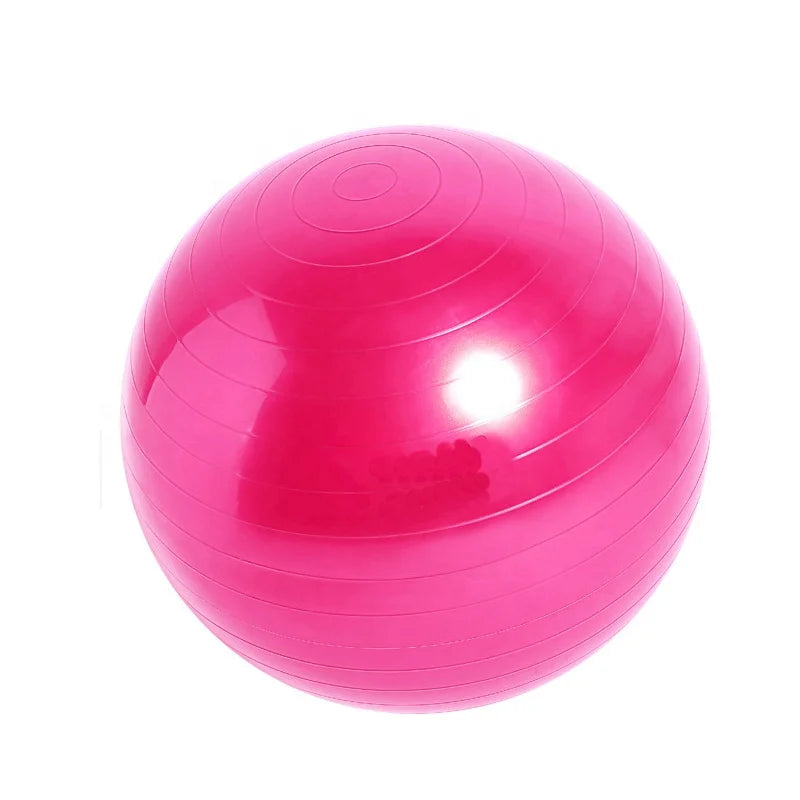 Fitness Pvc Yoga Ball Wholesale Non-slip Pvc Anti-burst Yoga Balance Ball 45cm Bouncing Balls Practice Home Relaxation Play