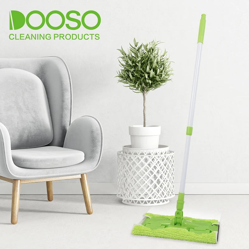 Trend New Product Butterfly Clamp Frame Microfiber Flat Mop Floor Cleaning Mop for Household