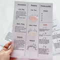 Custom Logo Lash Practice Sponges Chart Eyelash Extensions Lash Mapping Chart Eyelashes Extension Guide Mapping Chart