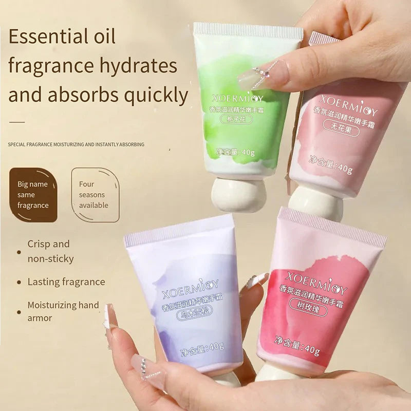 Autumn and Winter Nourishing Hand Cream & Moisturizing Serum Lotion with Whitening Feature Fragrance OEM Supply