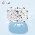 Starsgem 1carat Radiant Cut Lab Grown Diamond D Color Vs1 Vvs2 Hpht Cvd IGI International Certificate for Gold Jewelry Making