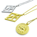 Factory Direct Sell Custom Design Pendant Badge with 60cm Neck Chain Car Decoration