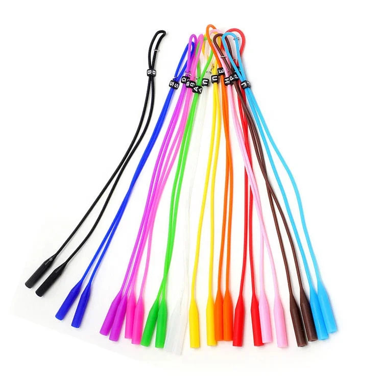 Factory Price Glasses Cord Chian  Adjustable Eyeglass Cord Silicone Glasses Cord