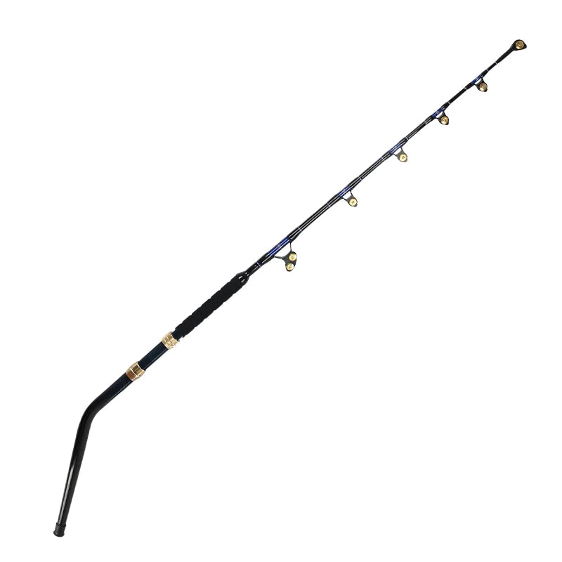 Hot Sale 6Ft Big Game  Fishing Rod Deep Sea Shark Tuna Boat Saltwater Fishing Trolling Rod