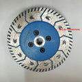 Hot Sell 5 Inch125MM Turbo Diamond Saw Blades With Flange for Cutting Granite