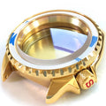 OEM Custom Stainless Steel Bezel Insert Ceramic Watch Case Set for SKX007 with Sapphire Crystal NH35 36 Movement Parts