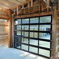 Custom Sizing Modern Energy Efficient Automatic Garage Doors 16x7 12x7 9x8 8x7 for Exterior Application