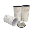 Short Delivery Cosmetic Metal Cap Cardboard Gold Foil Perfume Luxury Rigid Cylinder Packaging Boxes